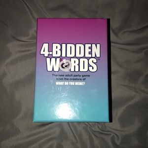 4-Bidden words